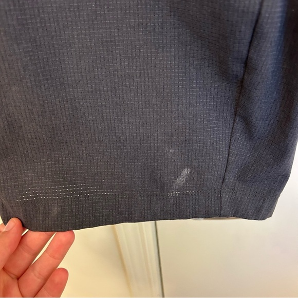 Lululemon Athletica Commission Classic Fit Warpstreme Shorts Checkered Gray 32 - Picture 3 of 6